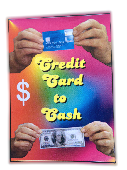 CREDIT CARD TO CASH Debit Money Bill Magic Trick Jumbo Debit Close Up Pocket-image