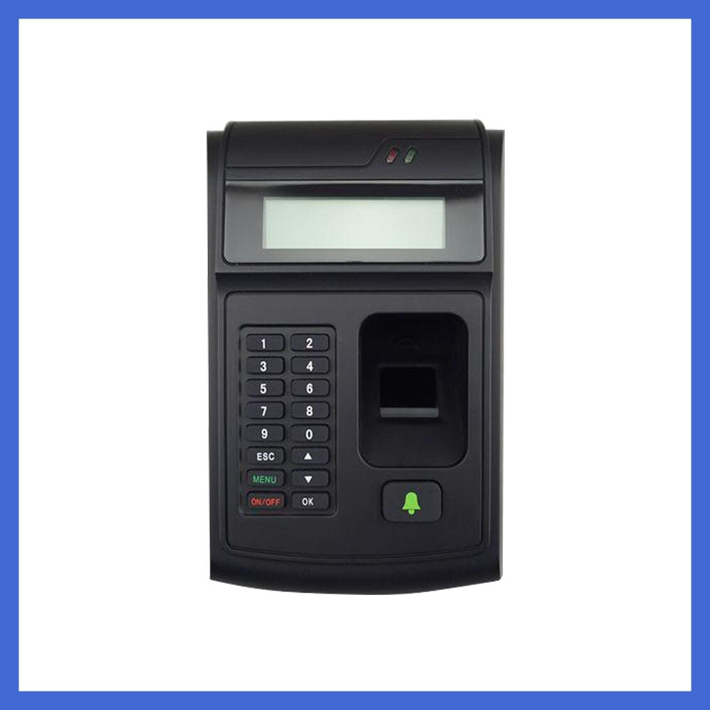 Biometric Fingerprint PIN Code Door Lock with USB Attendance & RF Reader Access Control-image