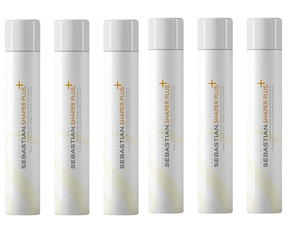 Sebastian Shaper Plus + Extra Hold Styling Hair Spray 300g PACK of 6