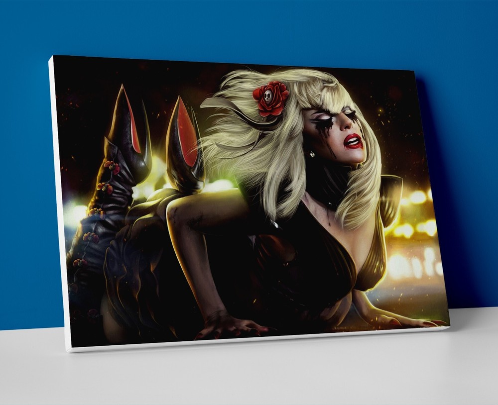 Lady Gaga Artwork Poster or Canvas