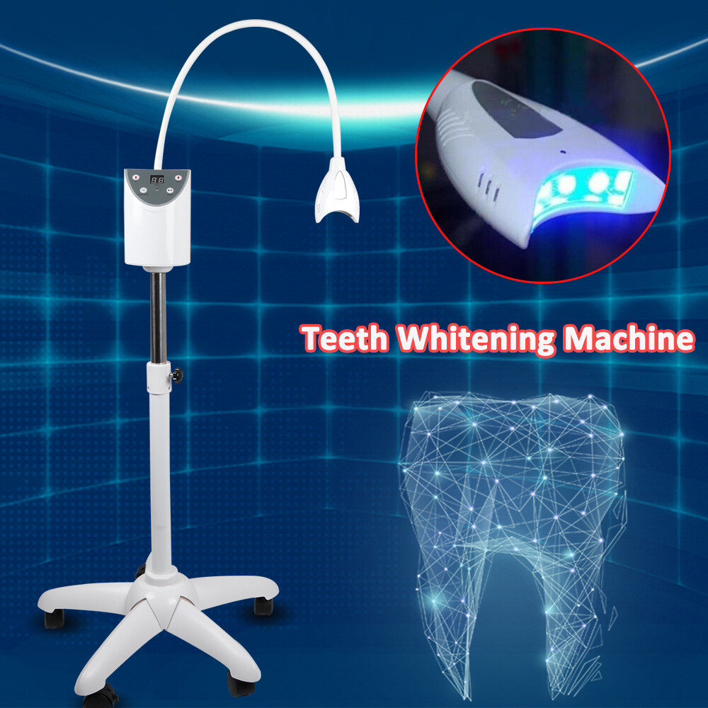 Dental Mobile Teeth Whitening Machine Bleaching Lamp Cold LED Light Accelerator