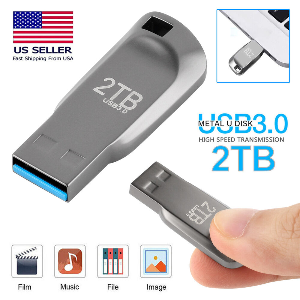 2TB USB 3.0 Flash Drive Thumb U Disk Thumb Memory Stick Pen PC Laptop Storage