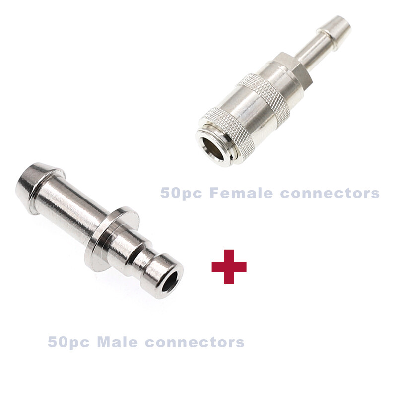 50pc-NIBP Blood Pressure Cuff connector fit For Mindray,Schiller Patient Monitor