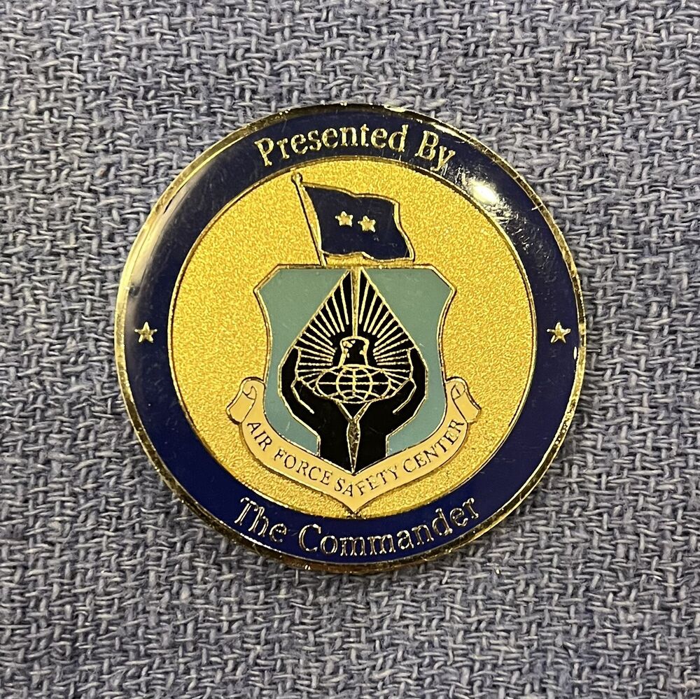 USAF Air Force Chief of Safety Commander's PERSONAL Challenge Coin