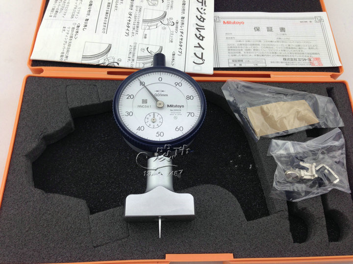1PCS 0-10*0.01mm old model 7210 7210A Dial Depth Gauge