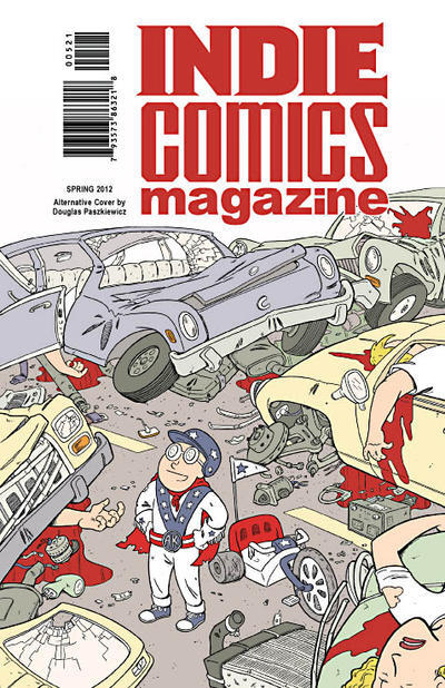 Indie Comics Magazine #5A VF/NM; Aazurn | Douglas Paszkiewicz Variant - we combi