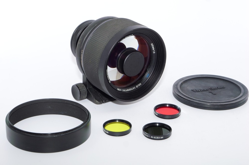 Vivitar Series 1 600mm f8 Mirror Lens for Canon R Mount with Case