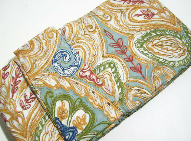 Pottery Barn Multi-Color Catrina Print Pillow Cover Sham New