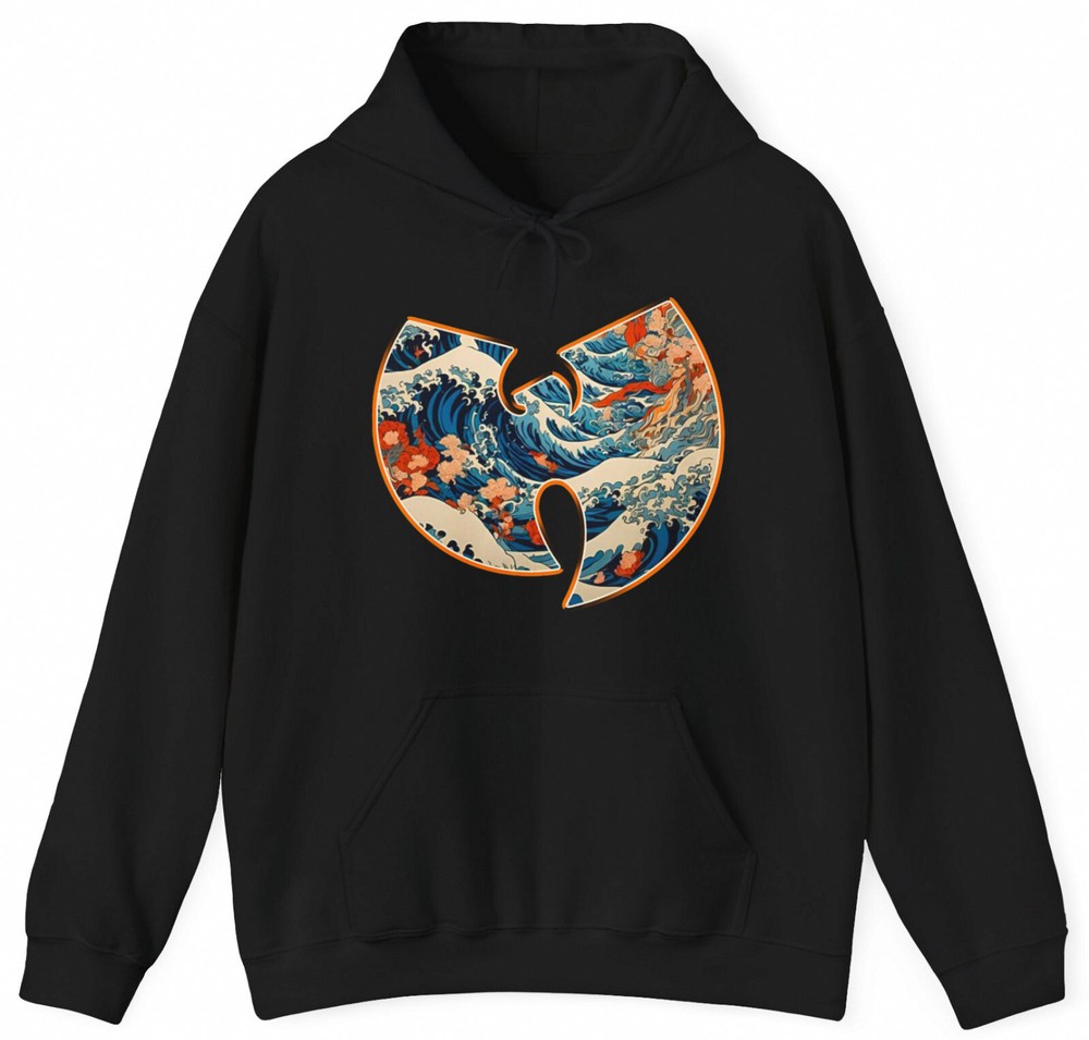 Wu-Tang Clan Japanese Style 90s Rap S-5XL Hoodie Heavy Blend Hooded Sweatshirt