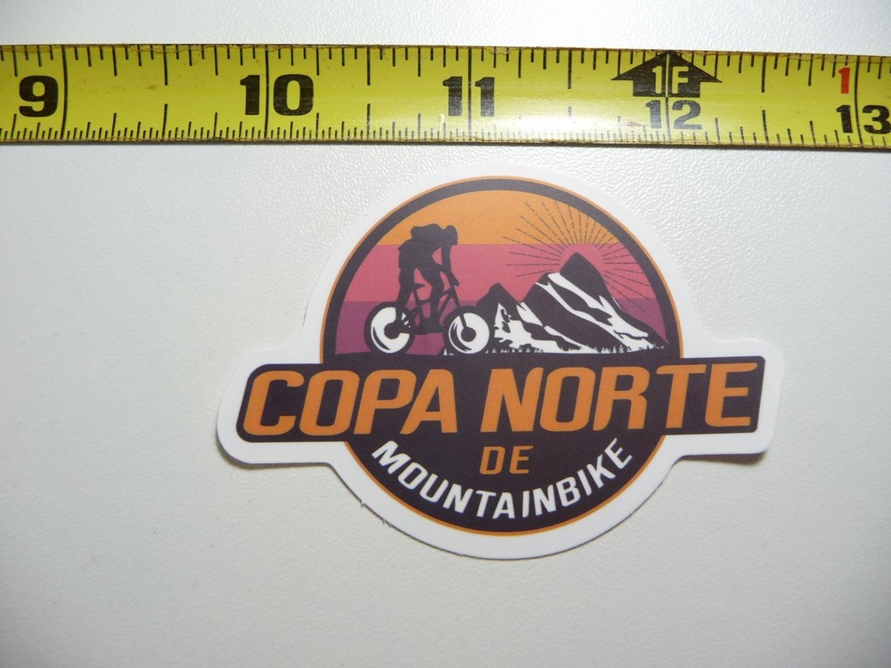MTB MOUNTAIN BIKE COPA NORTE DE DECAL STICKER RIDE RIDER