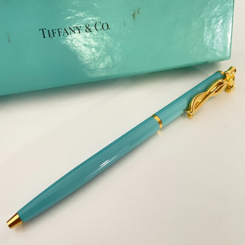Tiffany & Co. Ballpoint Pen Ribbon Tiffany Blue