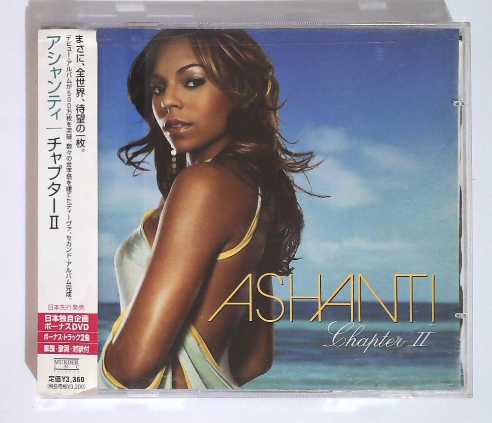 Ashanti – Chapter II UICD-9010 JAPAN CD+DVD OBI