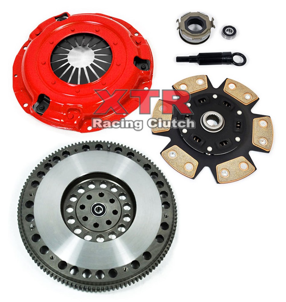 XTR 6-Puck Clutch Pro-Kit & Race Flywheel for Impreza Outback Legacy 1.8L 2.2L
