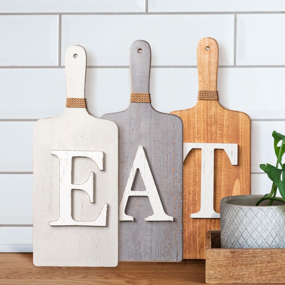 Hanging Eat Sign for Kitchen Wall Decor - Kitchen Wall Art Decor 6
