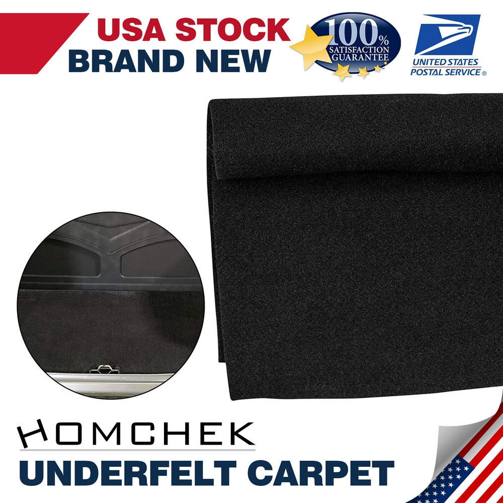 Automotive Carpeting Pad Interior Trunk Liner Carpet Replacement Upholstery us