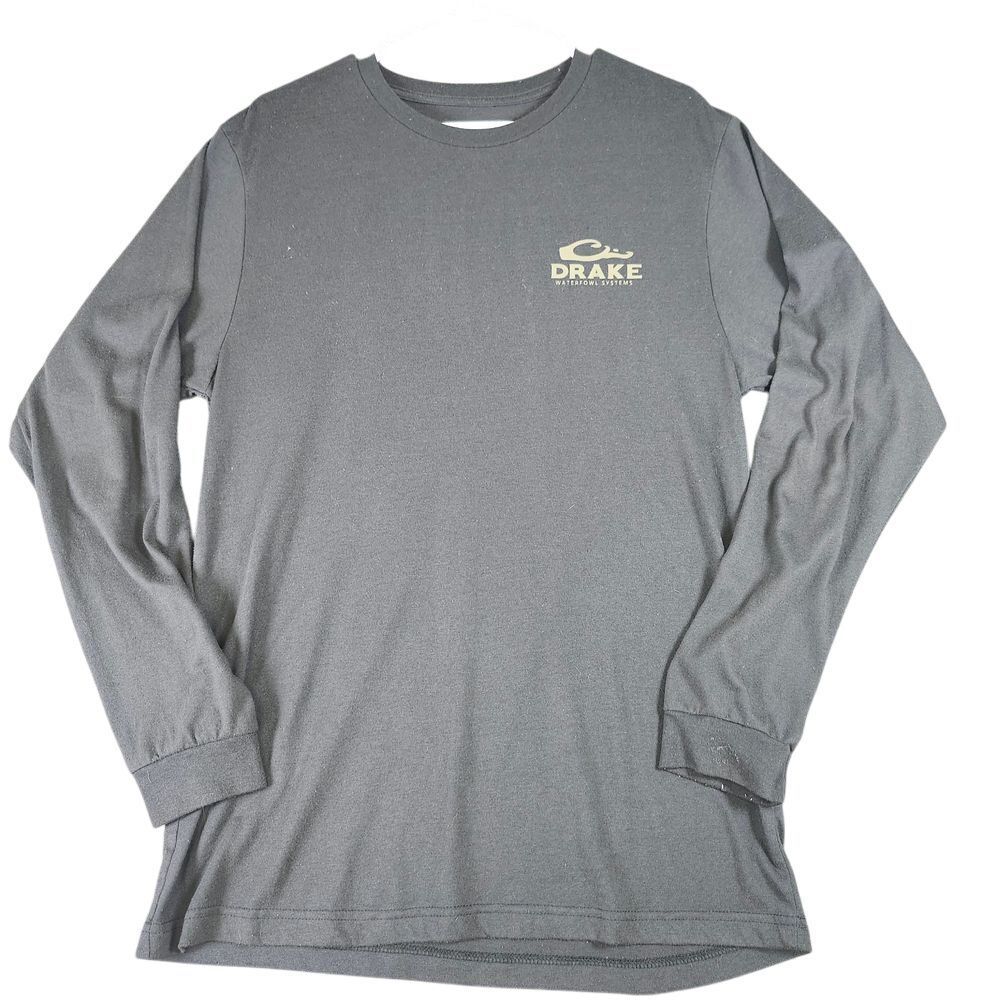 Drake Waterfowl Performance Hunting Shirt Long Sleeve Outdoor Gear Gray