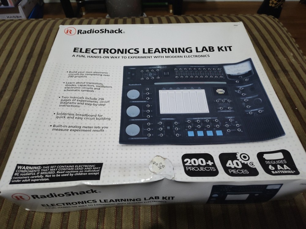 Radio Shack Electronics Learning Lab Kit Electronic Circuits Model 2800055