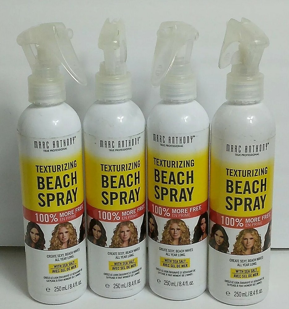 4 Pack Marc Anthony Beach Texturizing Spray 8.4 fl oz for Voluminous Waves
