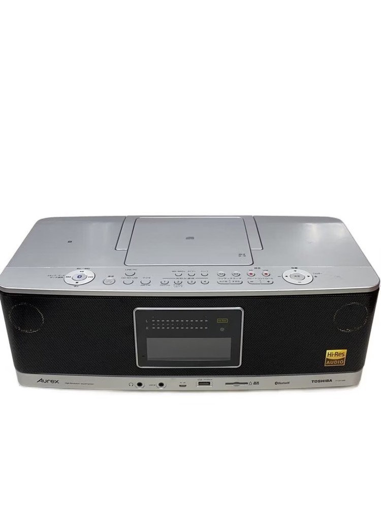 High resolution compatible TOSHIBA Aurex TY-AK1 CD cassette tape player