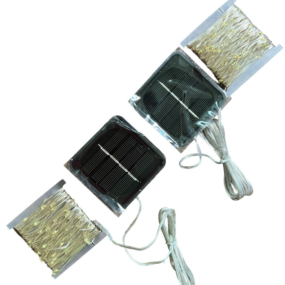 Aznosun Outdoor Solar Powered LED String Lights pack of 2 / Fairy Lights