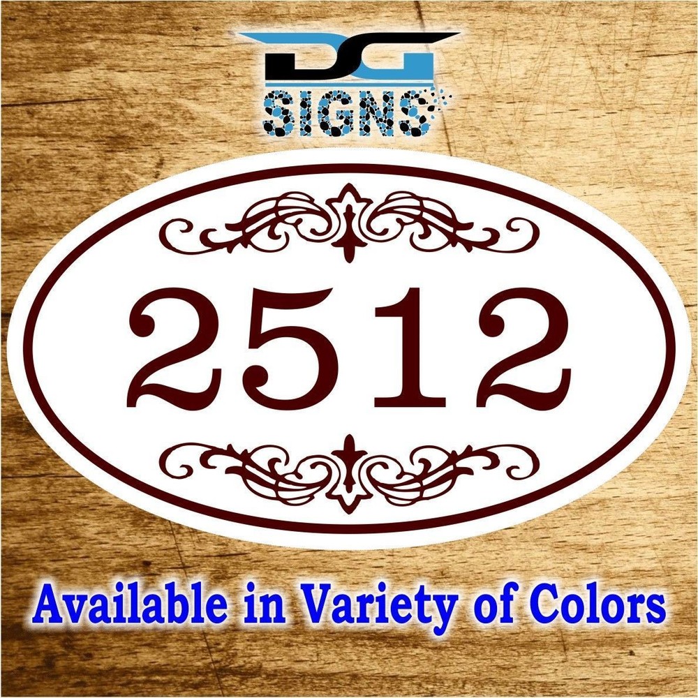 3008 Personalized Home Address Decorative Custom Plaque 12 x 7 Aluminum Sign