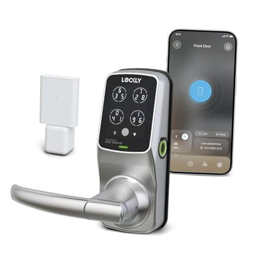 Smart Pro Wi-Fi Keyless Entry Door Lock with 3D Fingerprint & Digital Keypad