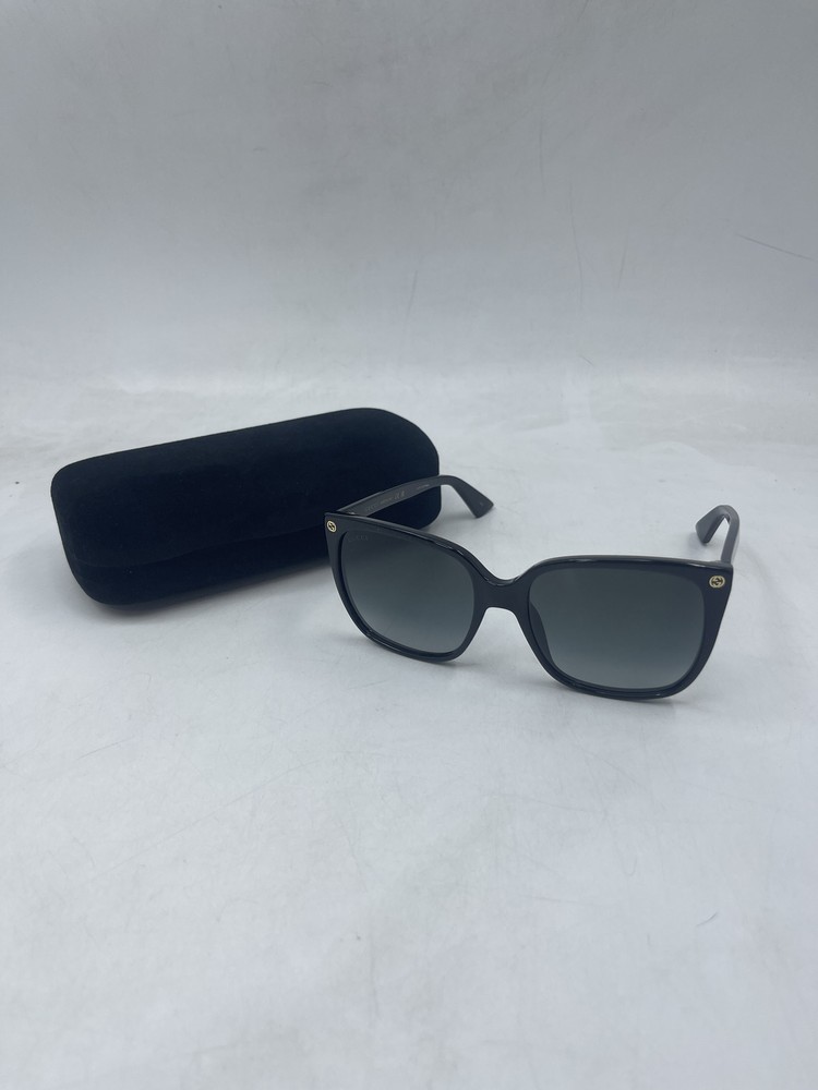 Gucci Pre-Owned Cat Eye Sunglasses in Black Grey Gradient for Women