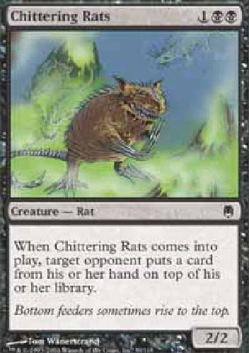 Chittering Rats x4 Darksteel MTG Magic the Gathering DJMagic