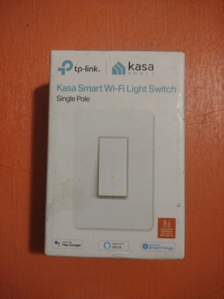 TP-Link Kasa WiFi Smart Light Switch Open Box New