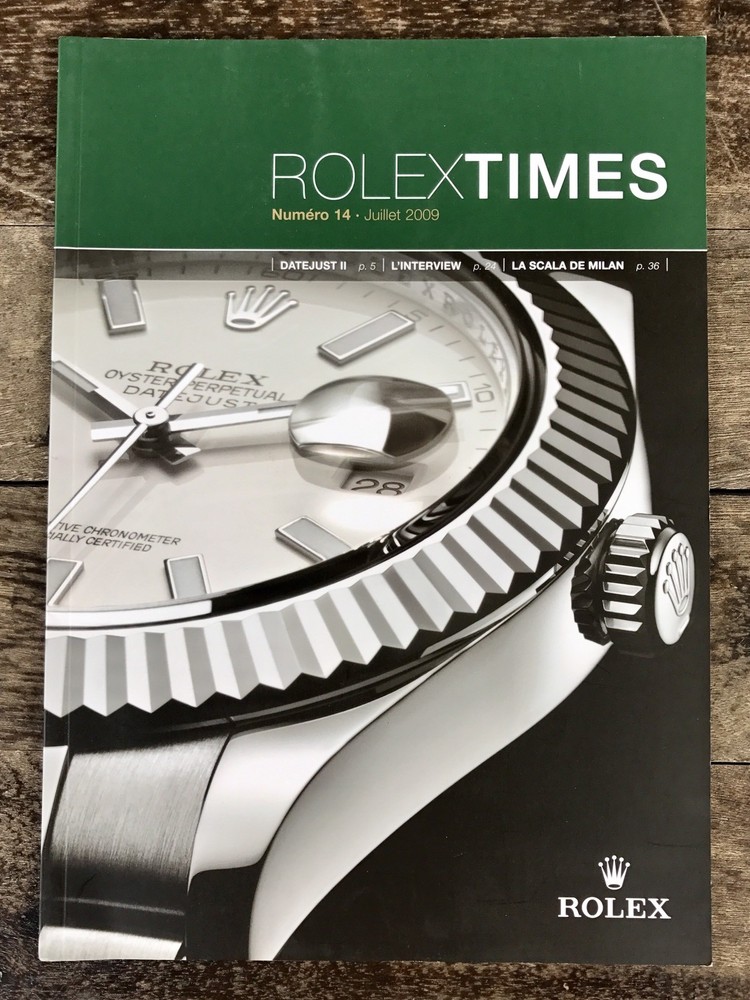 Rolex Times Magazine 2009 French Français Explorer Submariner Daytona Explorer /