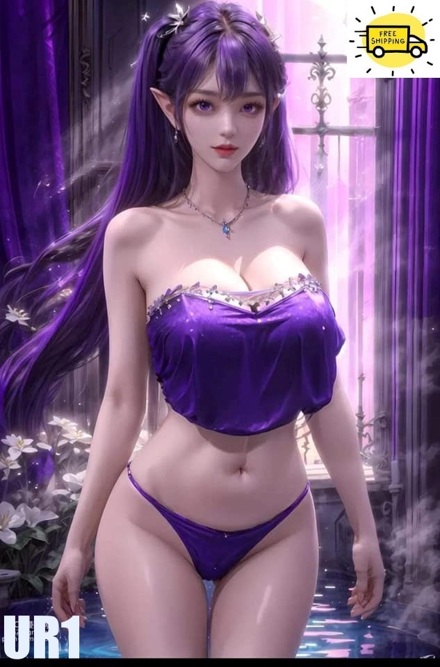 AI Art Chinese Girl Digital Wallpaper Background for Desktop-image