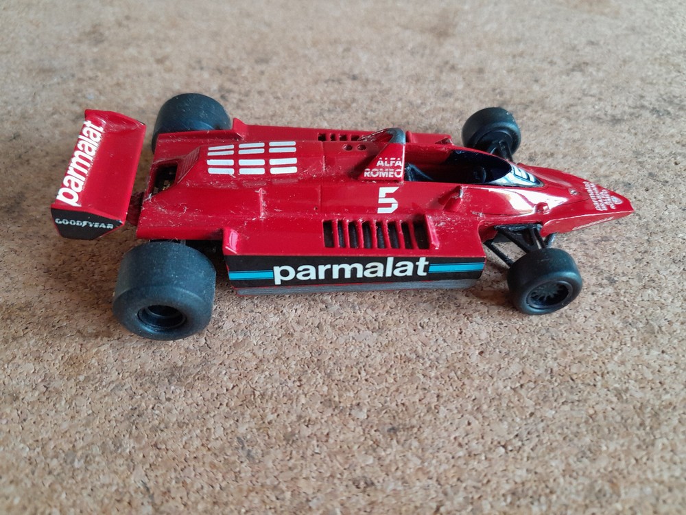 WESTERN MODELS  1/43 SCALE -BT 48 PARMALAT BRABHAM ALFA ROMEO 1979 No 5 N.LAUDA