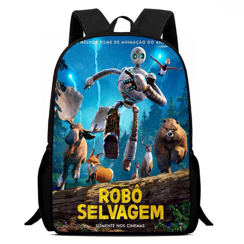Boys Girls Cartoon Backpack Kids Kindergarten Elementary Students School Bag