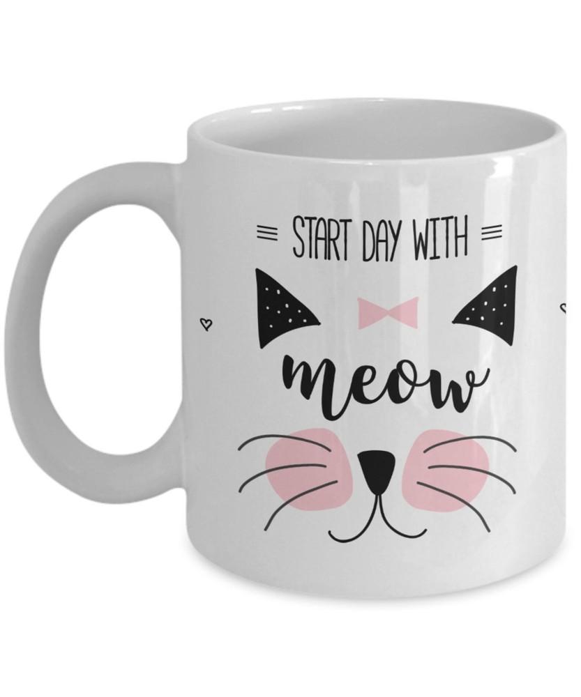 Cat Lover Coffee Mug Novelty Coffee Mug Gift Mug Ceramic Cup Gift Idea Funny Mug