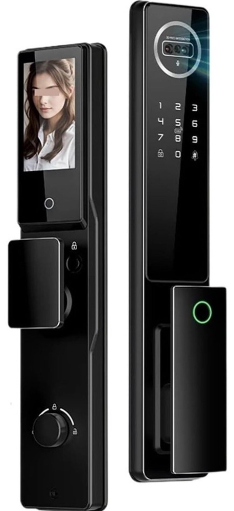 Fully Automatic Audio Intercom System NFC Fingerprint Door Lock Tuya Face