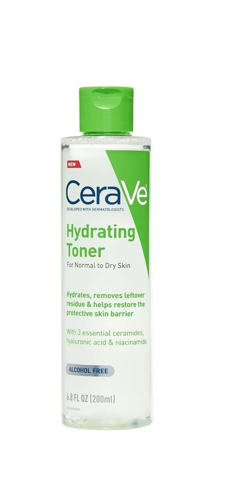 CeraVe Hydrating Toner with Hyaluronic Acid & Niacinamide 6.8 oz Fragrance-Free