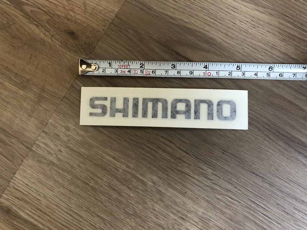 SHIMANO Cycling Sticker Decal Black🚲 Road Mountain Bike CX Fixie Track Bicycle