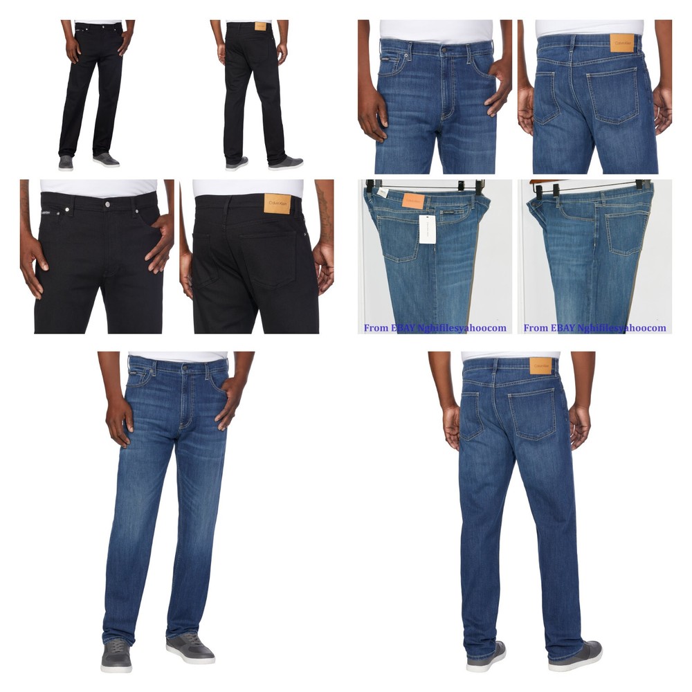 Calvin Klein Men's Slim Straight Jean