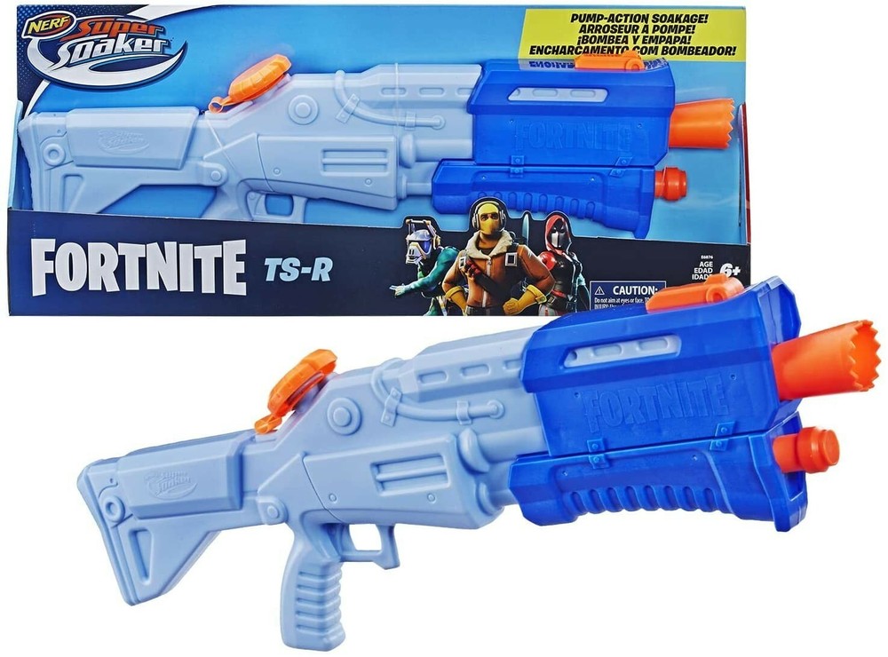 NERF E6876 Fortnite TS-R Super Soaker Water Blaster Toy brand new summer fun toy