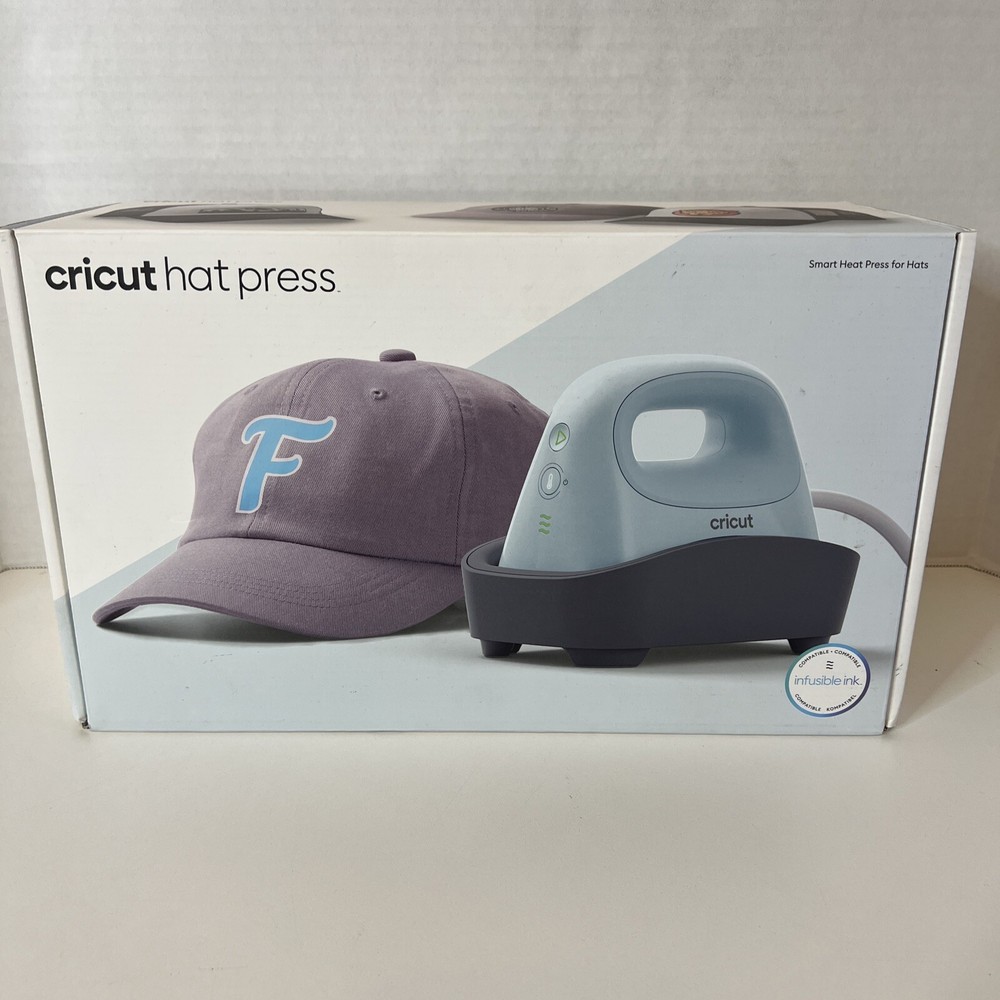 Cricut Hat Press Smart Heat Press Machine - BRAND NEW - OPEN BOX
