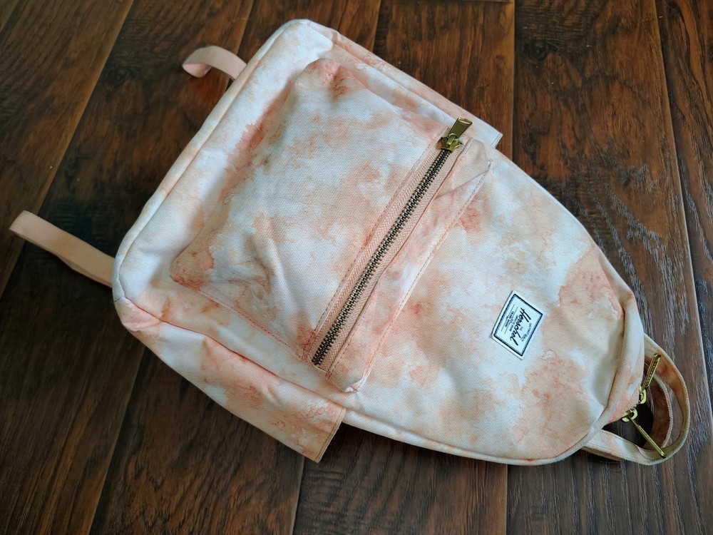 Herschel Supply Creamsicle Tie Dye Small Backpack with Striped Interior
