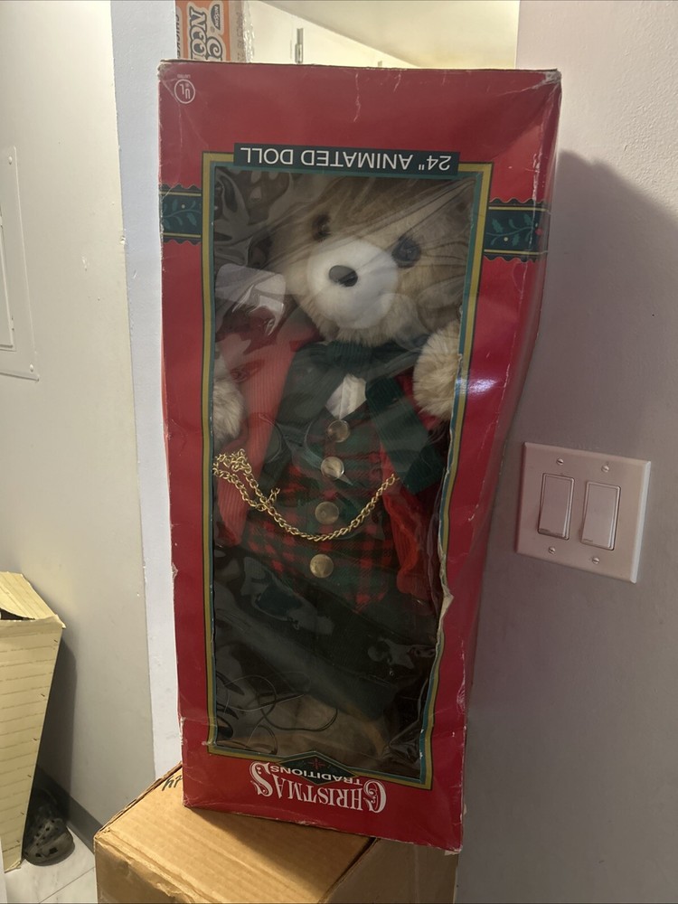 Animated Christmas Bear