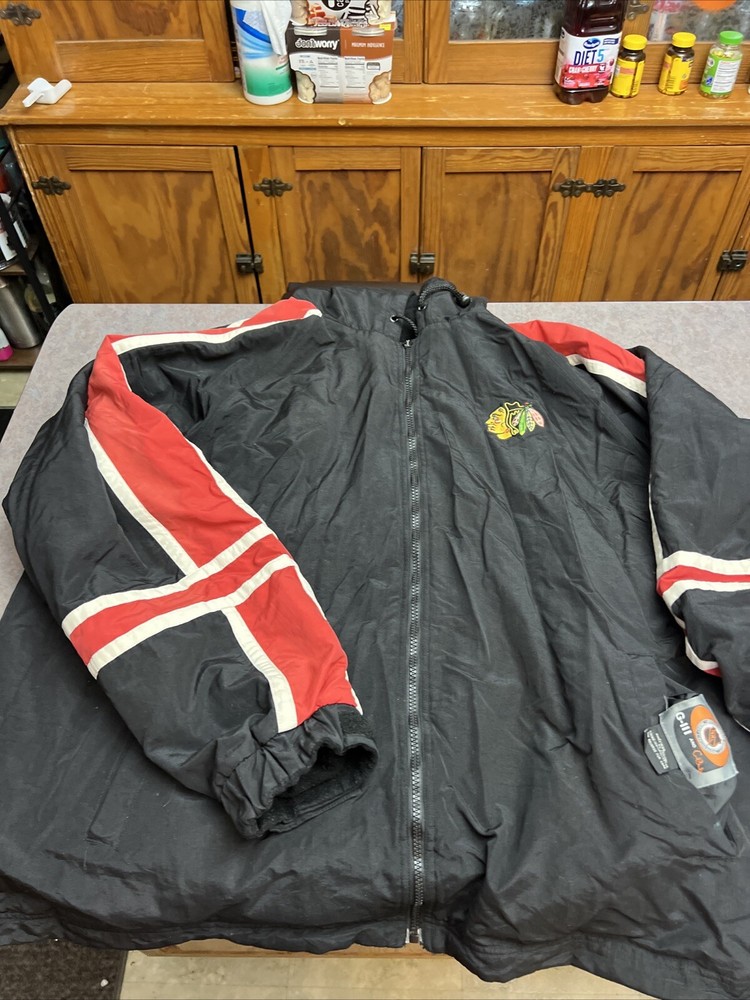 NHL Men's Chicago Black Hawks Jacket XXL