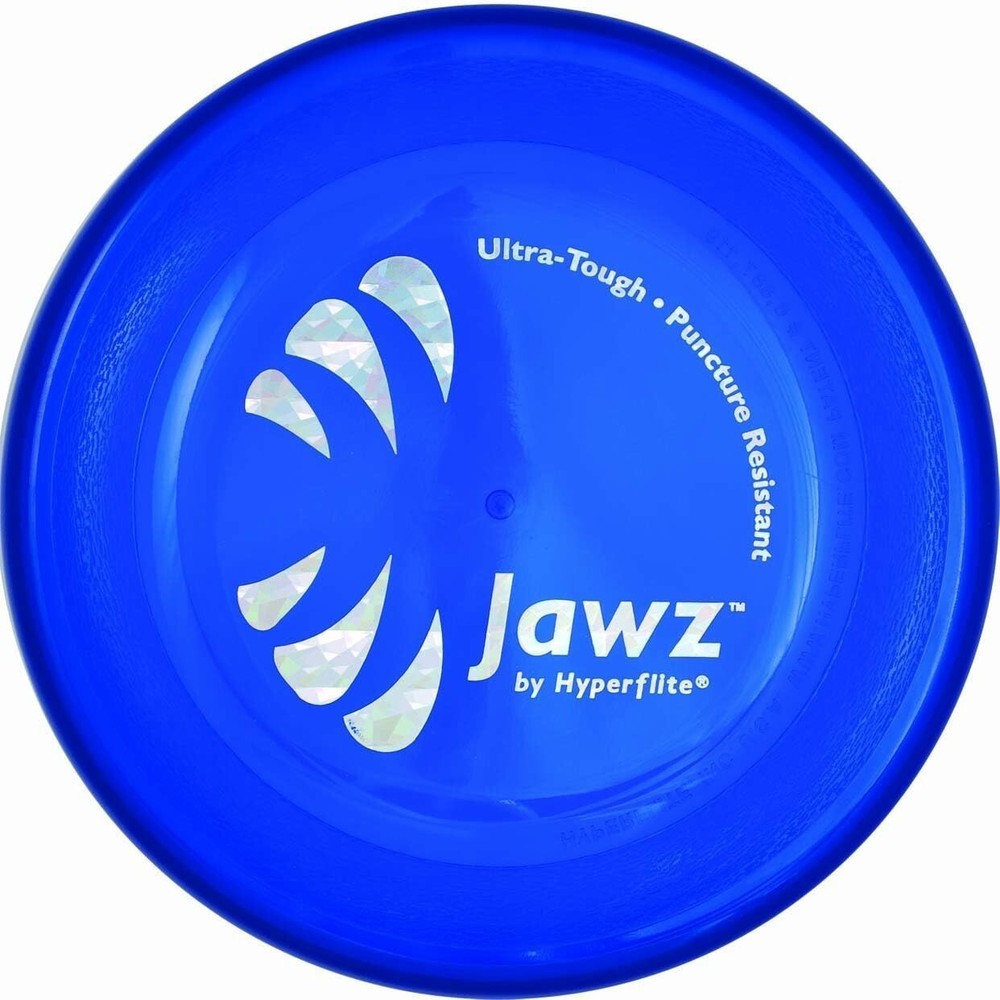 Puncture-Resistant Jawz Blueberry Frisbee - Ideal for Small & Medium Dogs