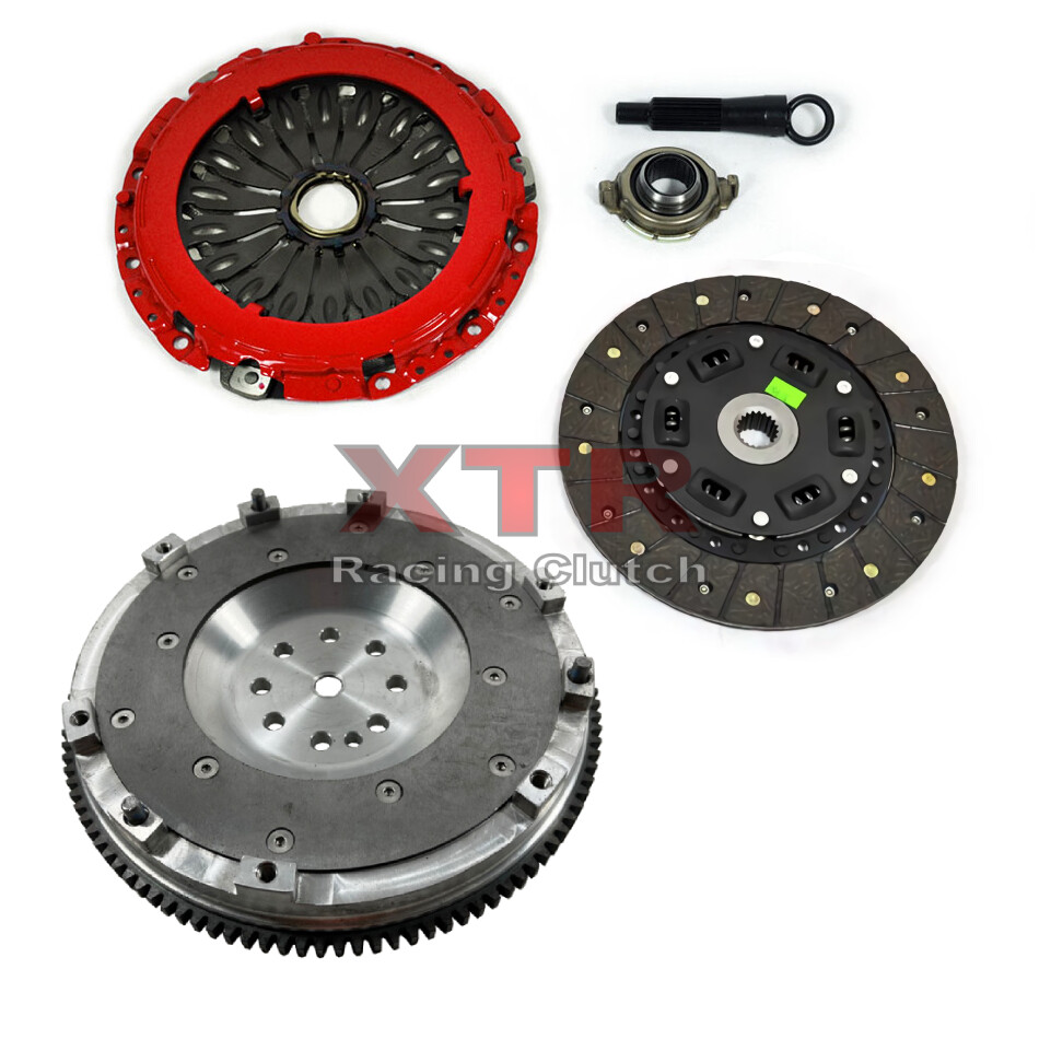 XTR Stage 1 Clutch Kit + Aluminum Flywheel for 03-08 Kia Optima Magentis 2.7L