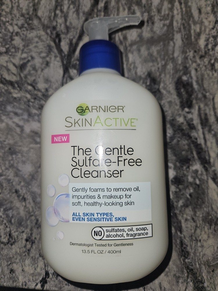 Garnier SkinActive The Gentle SulfateFree Cleanser 13.5 fl oz ALL SKIN TYPES.191