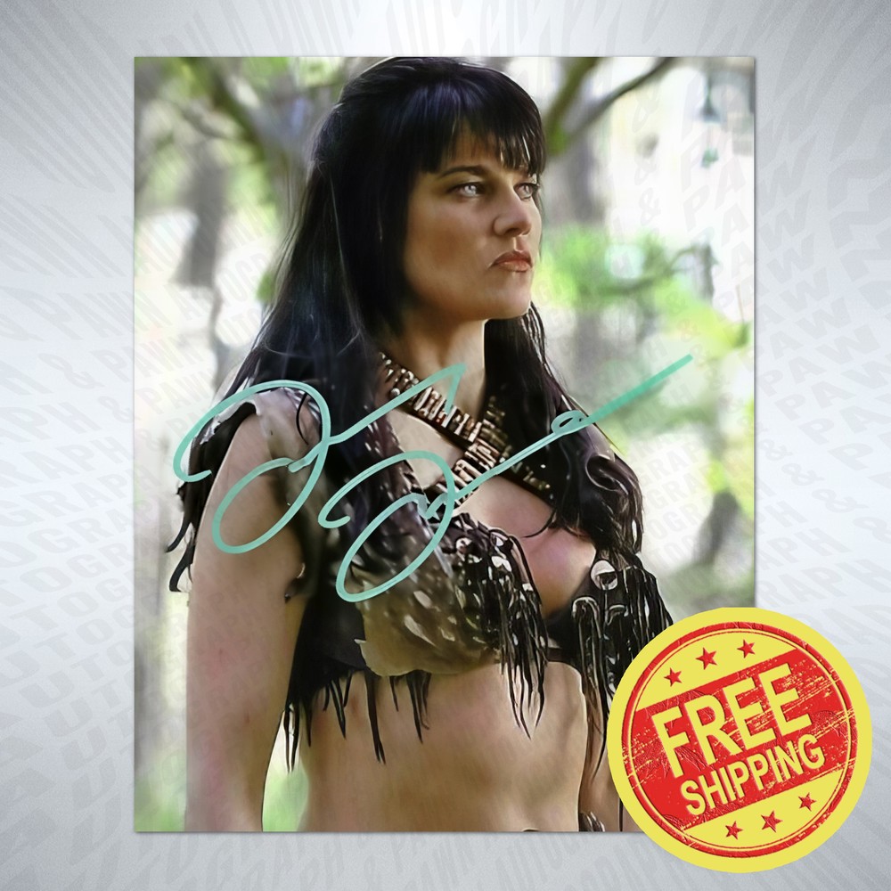 Lucy Lawless Autograph Reprint Signed 8x10 Photo Signature Poster BUY NOW-image