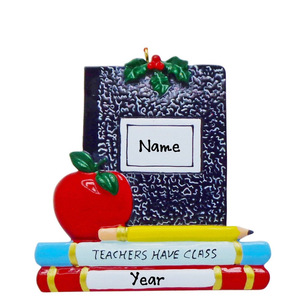 PERSONALIZED Teacher's Have Class - Teach to Inspire Ornament Keepsake Gift