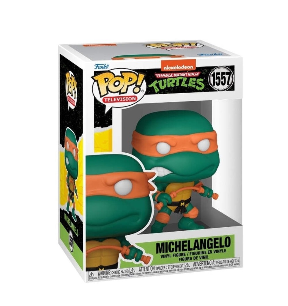 Funko POP TMNT Michelangelo Teenage Mutant Ninja Turtles Vinyl Figure #1557