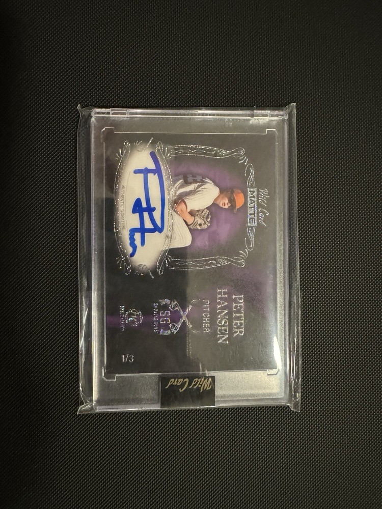 3/3 Smoking Guns Peter Hansen AUTO🔥